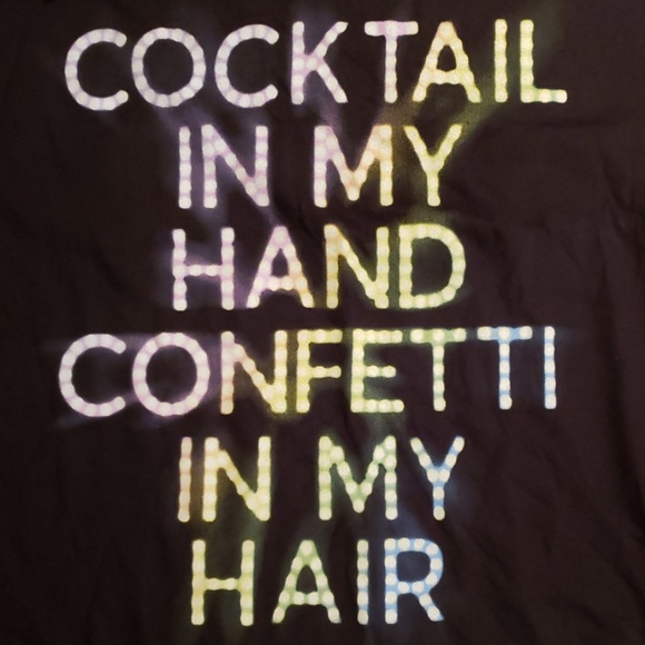 NWT - Cocktail & Confetti Tee-Shirt - Picture 4 of 4